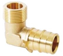 Premium Brass Elbow Connectors for Pex Plumbing Systems