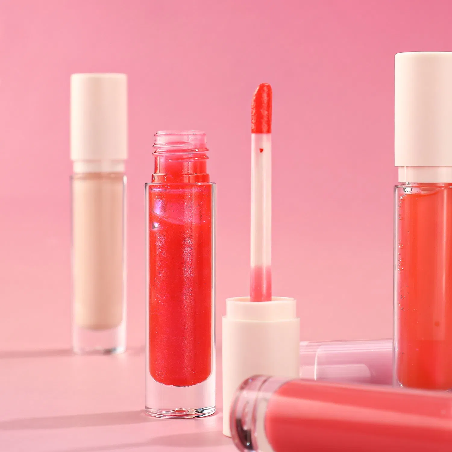 Factory Wholesale Vegan Lip Gloss Private Label Lip Plumper Cosmetics