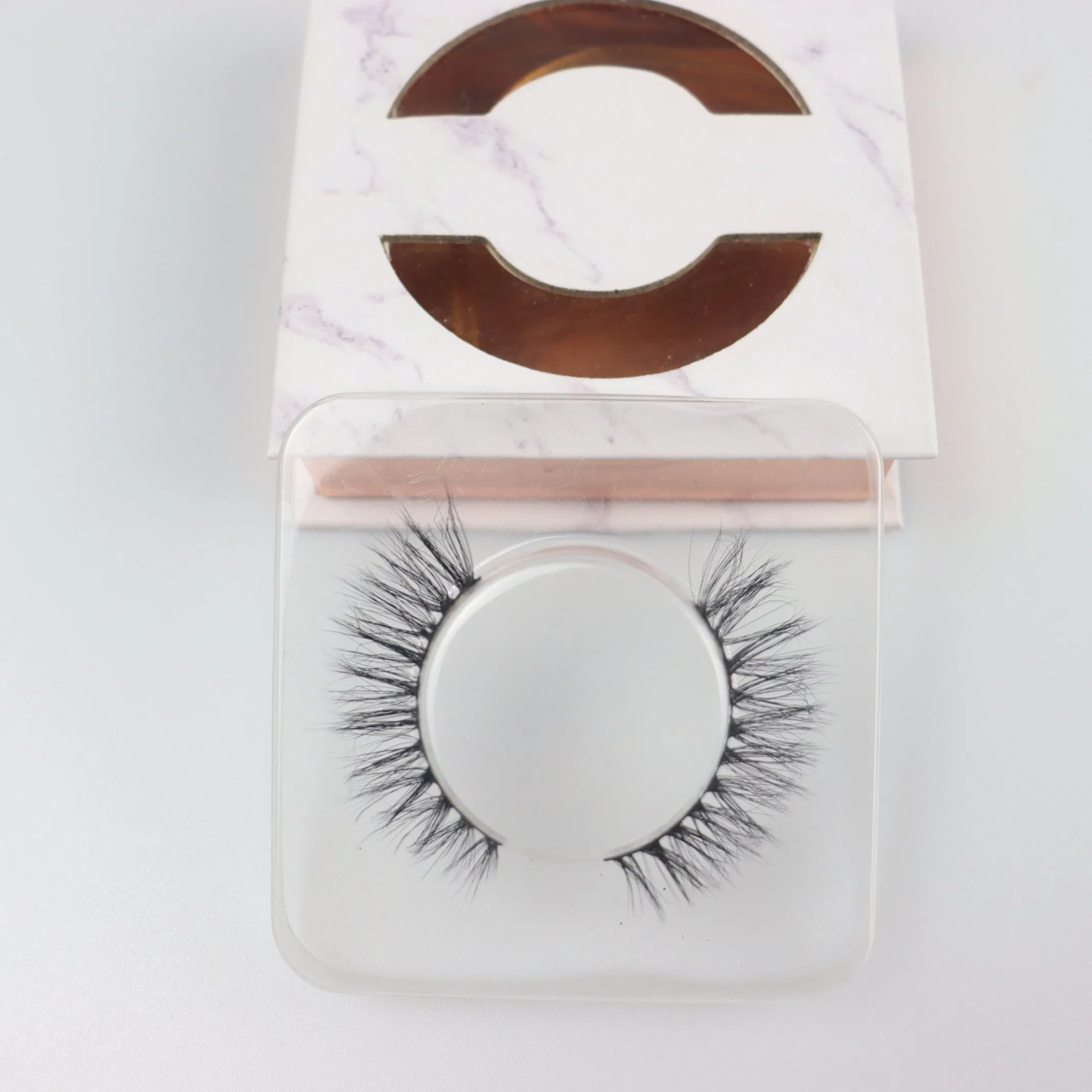 Daily Jintong Carton Box or Customized Private Label Natural Thick Eyelash