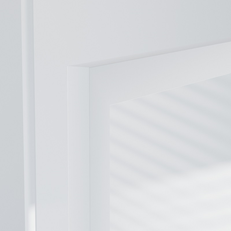 High Quality 8mm 10mm Fixed Tempered Glass Panel Shower Door Bathroom Aluminium Frame Shower Screen