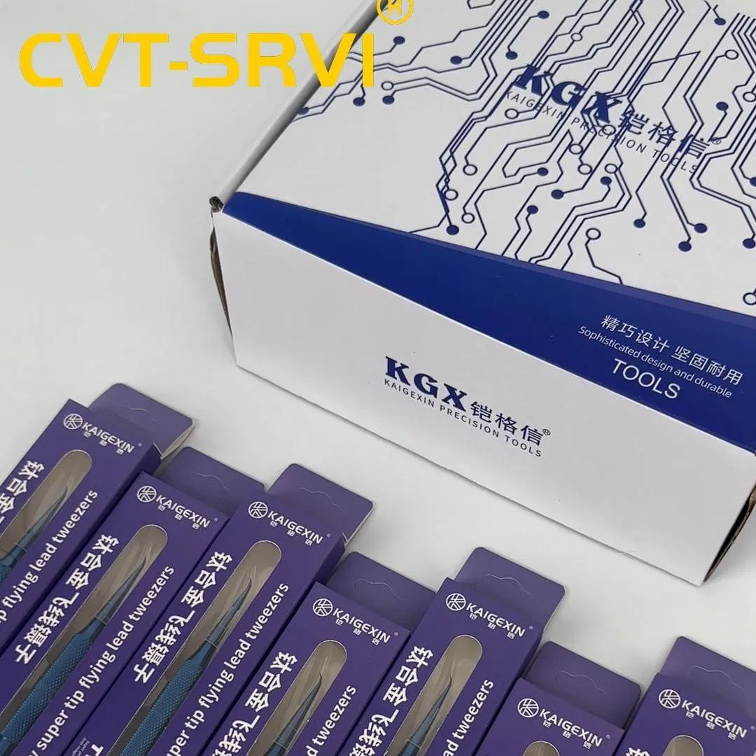 Титановые пинцеты Kaigexin для ремонта телефонов, 0.15мм