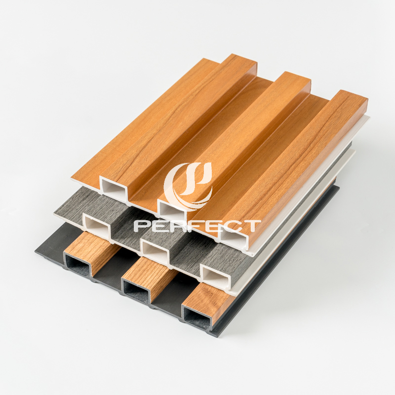 Durable Fire-Retardant WPC Wall Cladding Scratch-Resistant Anti-Deformation Easy Installation Wood Plastic Composite Board for Living Room Bedroom Decorate.