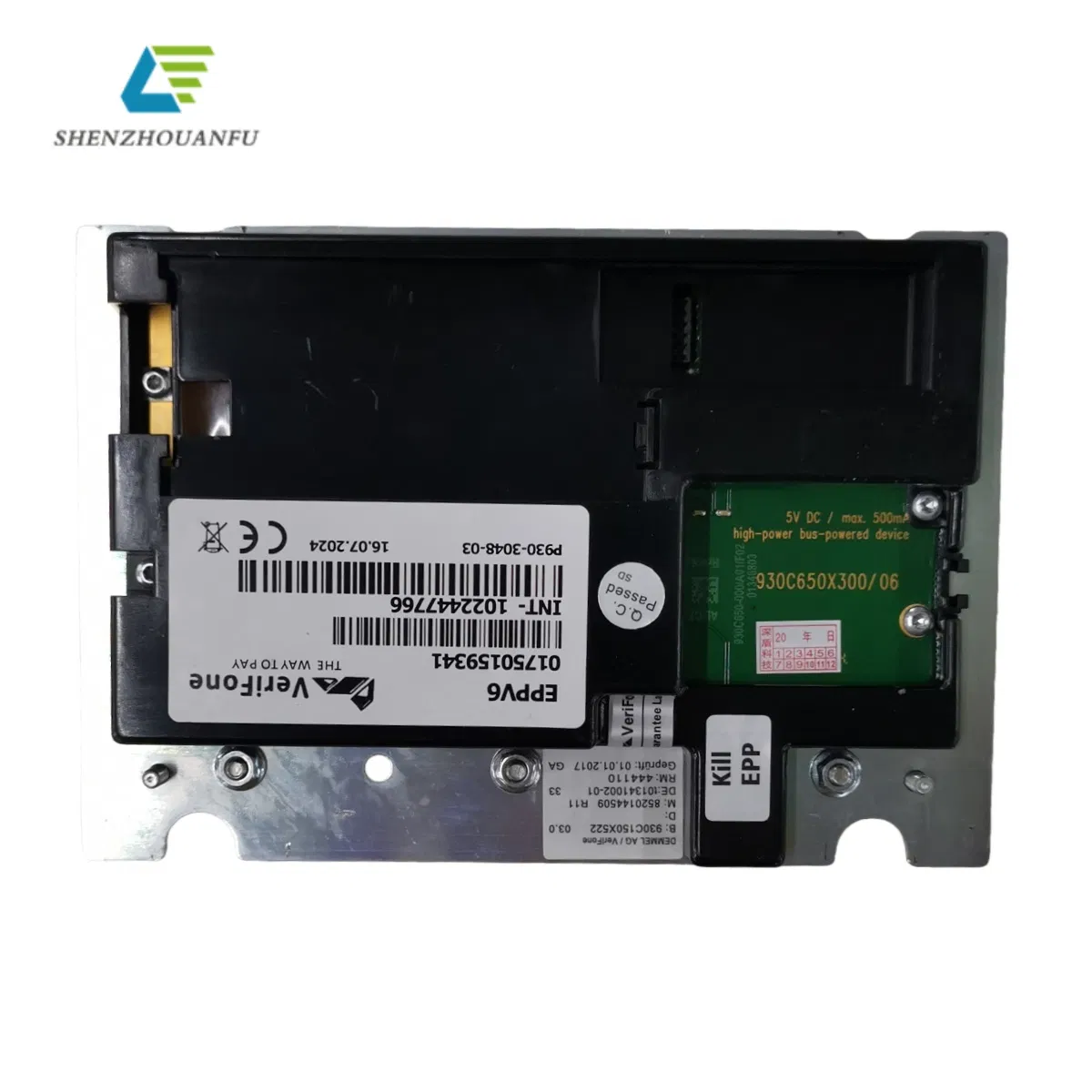 ATM Encrypted Pin Pad EPP V6 Metal Keyboard English Version for Wincor Verifone 01750159341