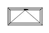 Laminated Tempered Glass Aluminium Awning Windows External Modern Window Awnings