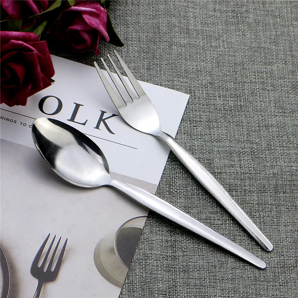 12 Pieces Unique Design Stainless Steel Fork