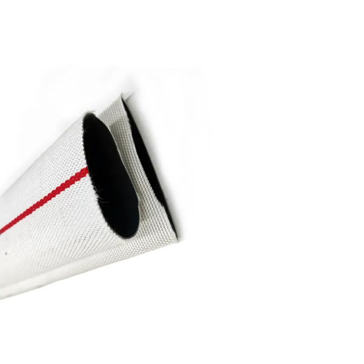 High Quality Fire Proof Flexible PVC Canvas Fire Rubber Hose Tube with 30 Meters Length
