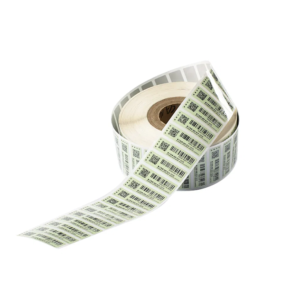 Bar Qr Code Label Serial Sequential Rolling Item Number Stickers