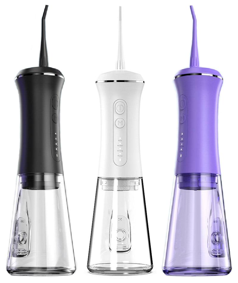 Ipx7 Waterproof Water Flosser with 350ml Large Detachable Water Tank