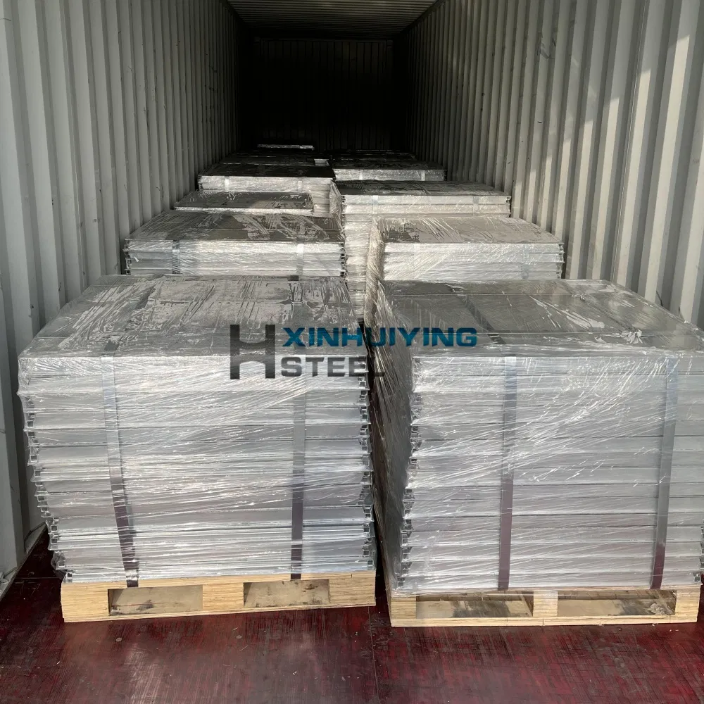 China Maufactuerer Custom Steel Chequer Plate Cover Galvanized Welded Trench Cover