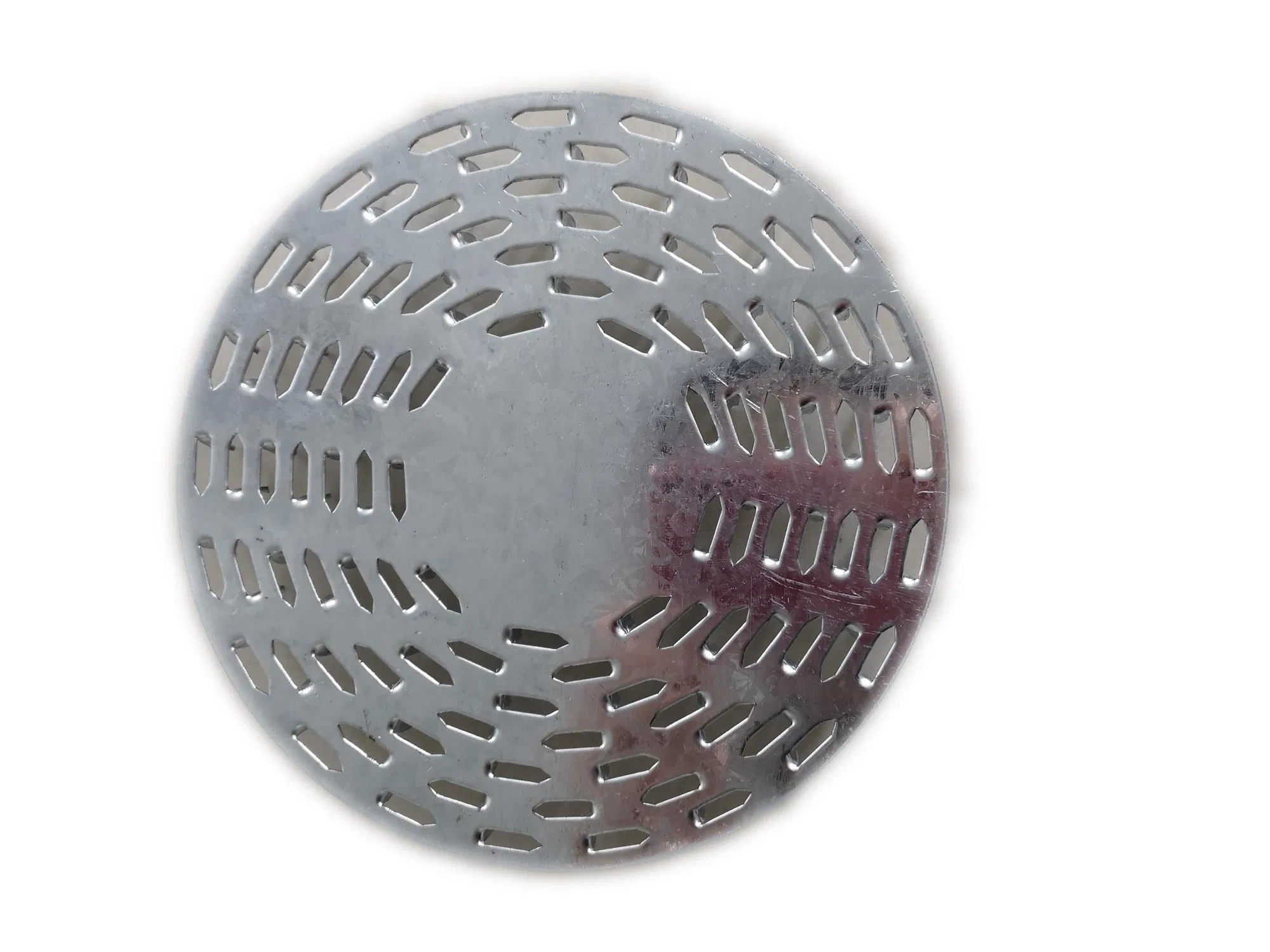 HDP Wood House Connection Metal Round Barbed Plate