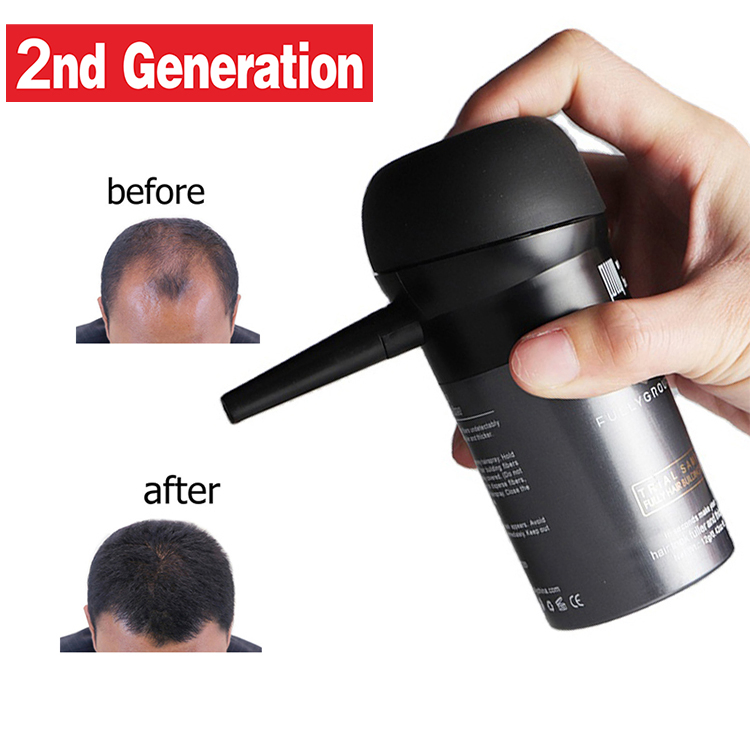 Manufacturer Customized Brand No Bactericide No Preservative Fully Plant Hair Building Fibers for Hair Loss Thickening
