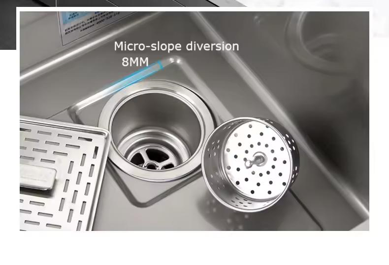 Quartz High Quality Black Granite Composite Kitchen Sink Quartz Sink From China