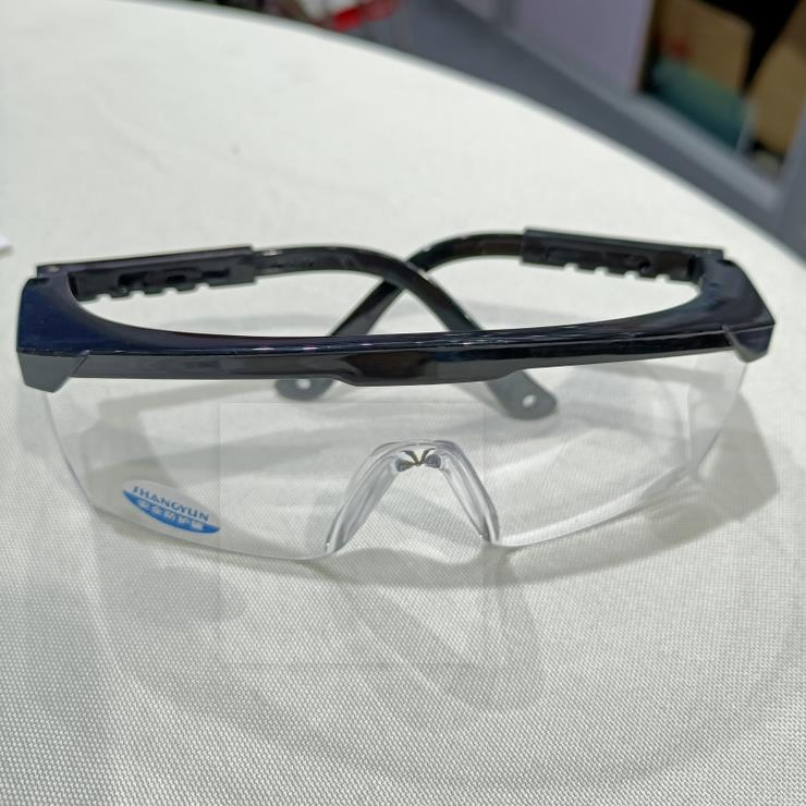 Safety Glasses Clear Polycarbonate Lens Anti-Fog Anti-Scratch Coated Goggles