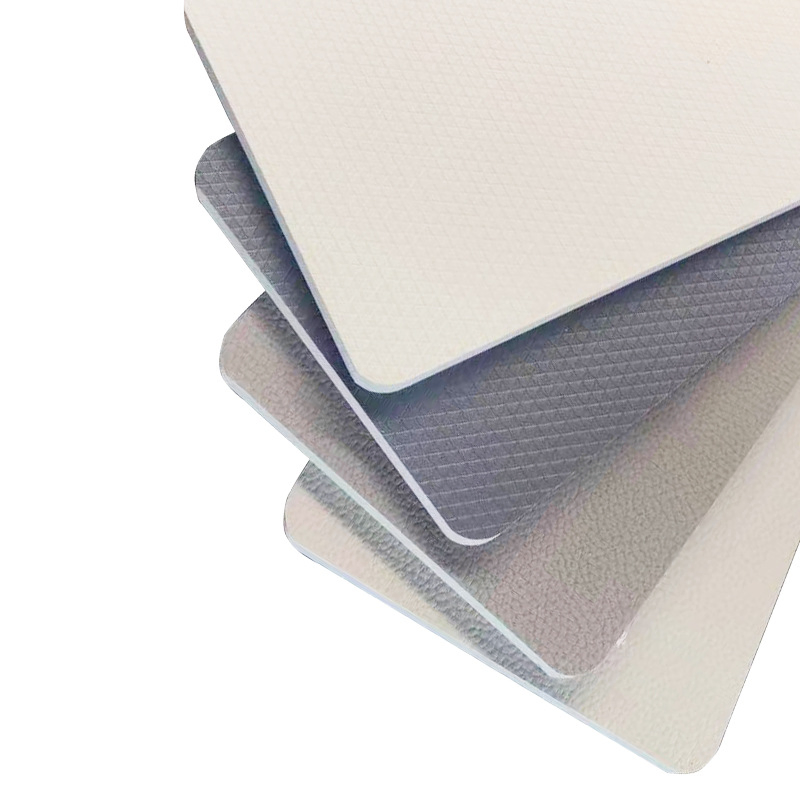 Charcoal Wood Grain Wall Cladding Bamboo Fiber Veneer Marble Slab for Interior