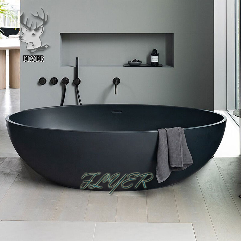 Каменная ванна из мрамора, современный дизайн