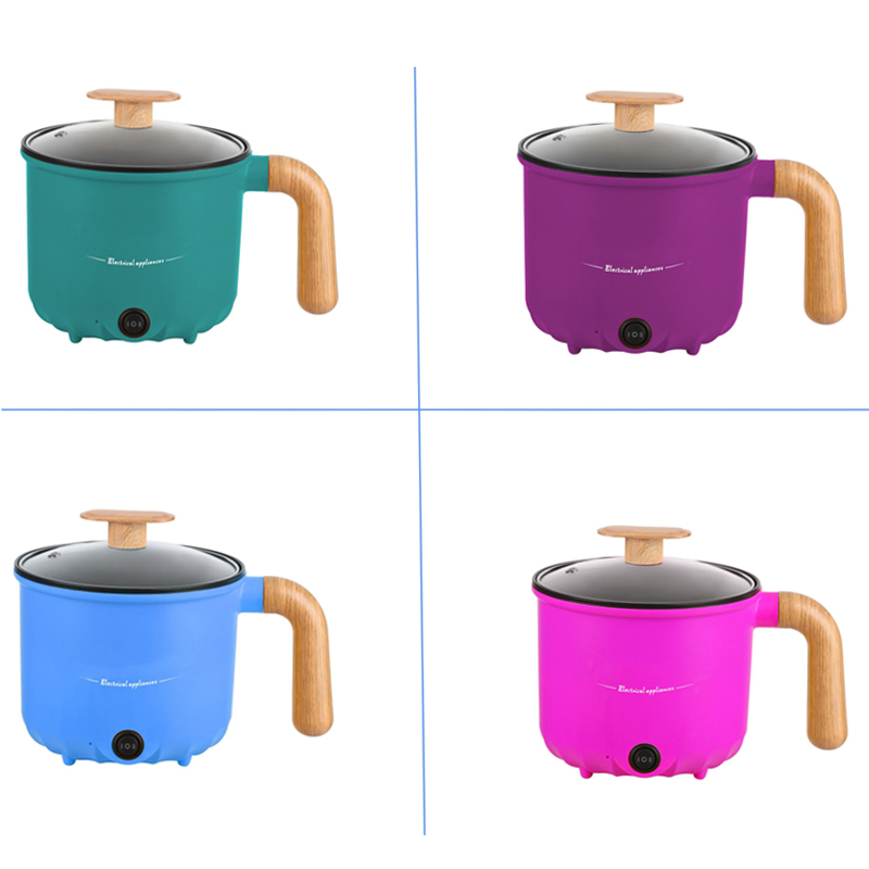 Multicooker Pot Cooking and Steaming Pot Food Processor Stainless Steel Electric Multifunction Cooker with Over-Heating Protection