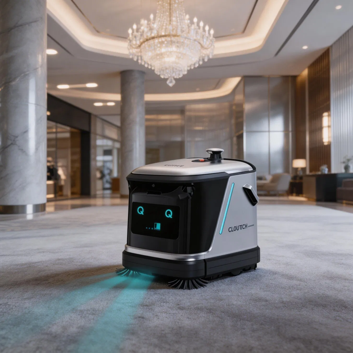 Commercial Grade Ai Cleaning Robot for Offices and Hotels
