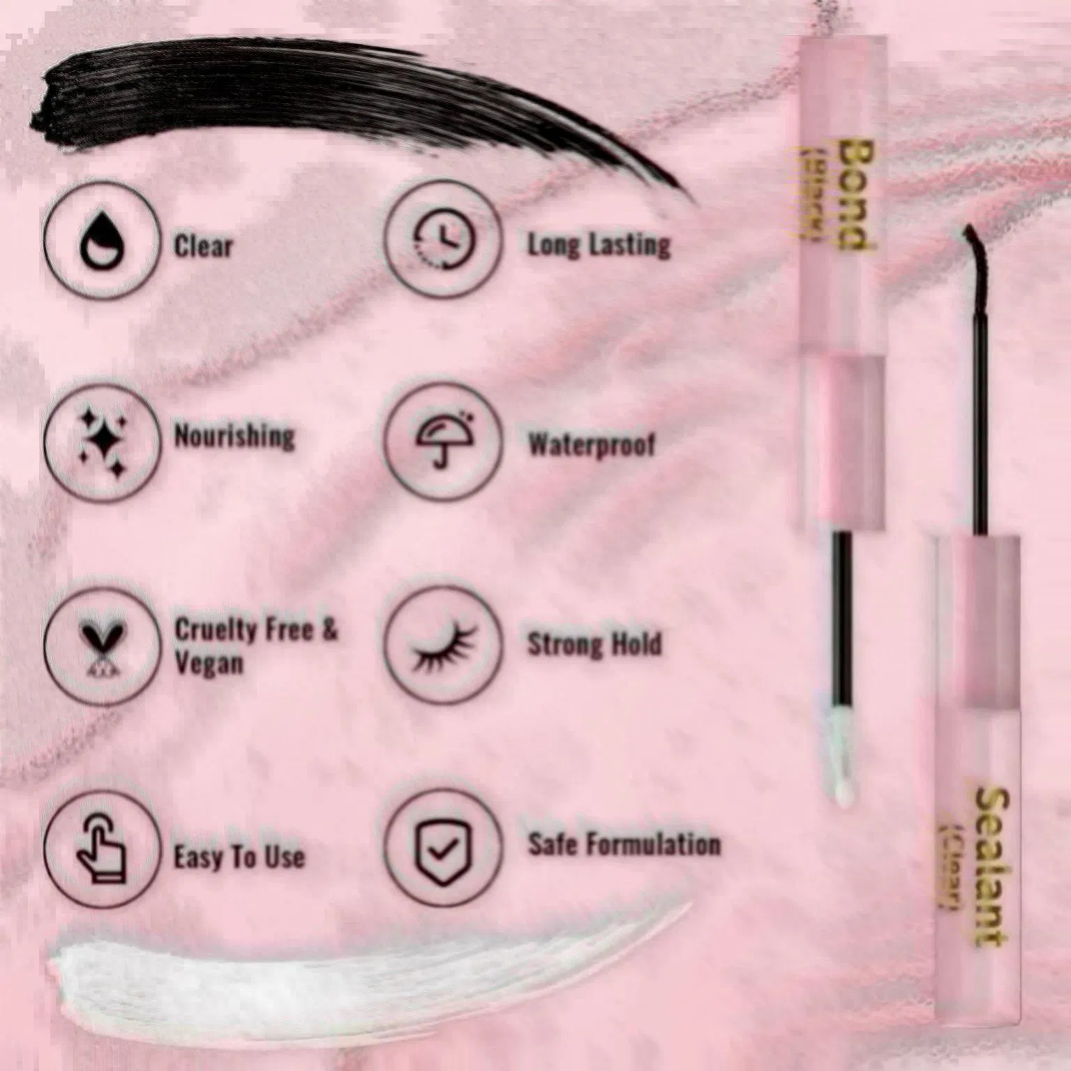 Premium Fast-Drying Eyelash Extension Glue with Clear Seal