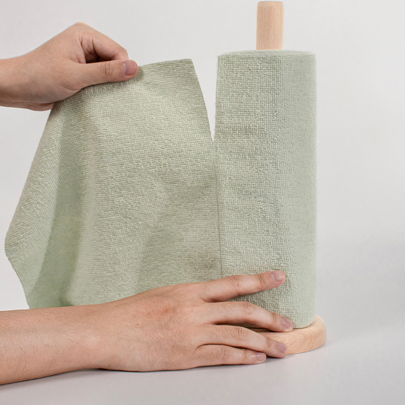 Bespoke Quick-Dry Lit-Free Foldable Wrinkle-Resistant Kitchen Dish Towel for Daily Kitchen Cleaning Hand Drying Compact Storage