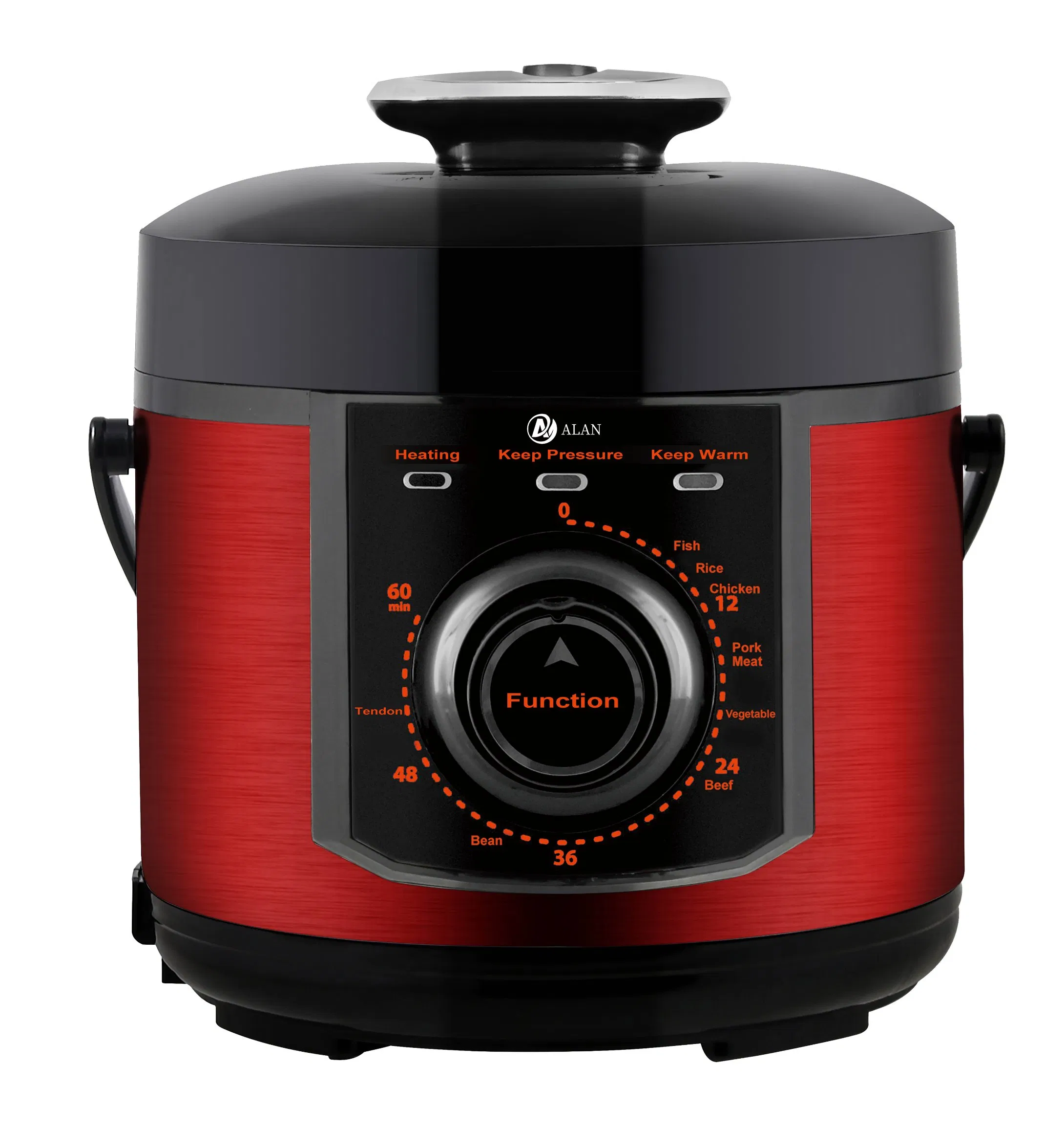 Multiple Functions Instant Pot Mini Electrical Pressure Cooker 3L with Knob