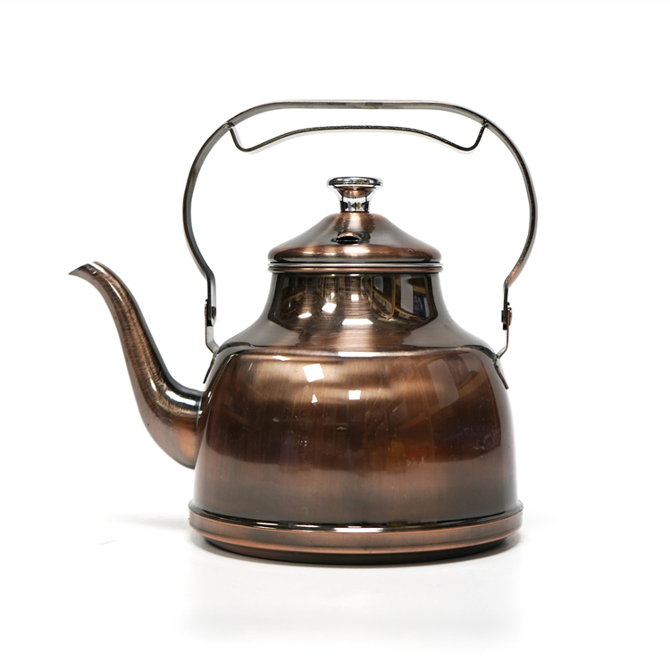 Чайник из нержавеющей стали с цветочным узором, 1.5-2.0 л