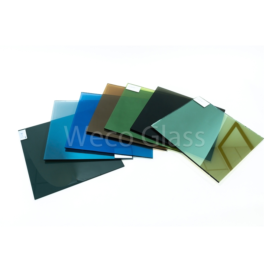 Fade Resistant Euro Bronze Dark Bronze Colored Tinted Laminated Glass