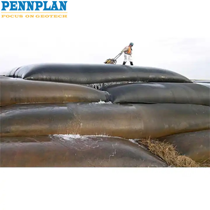 Construction Material Woven Geo Tube Geobag for Dam Sludge Dewatering