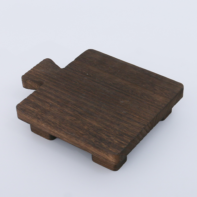 Квадратный деревянный поддон для цветов