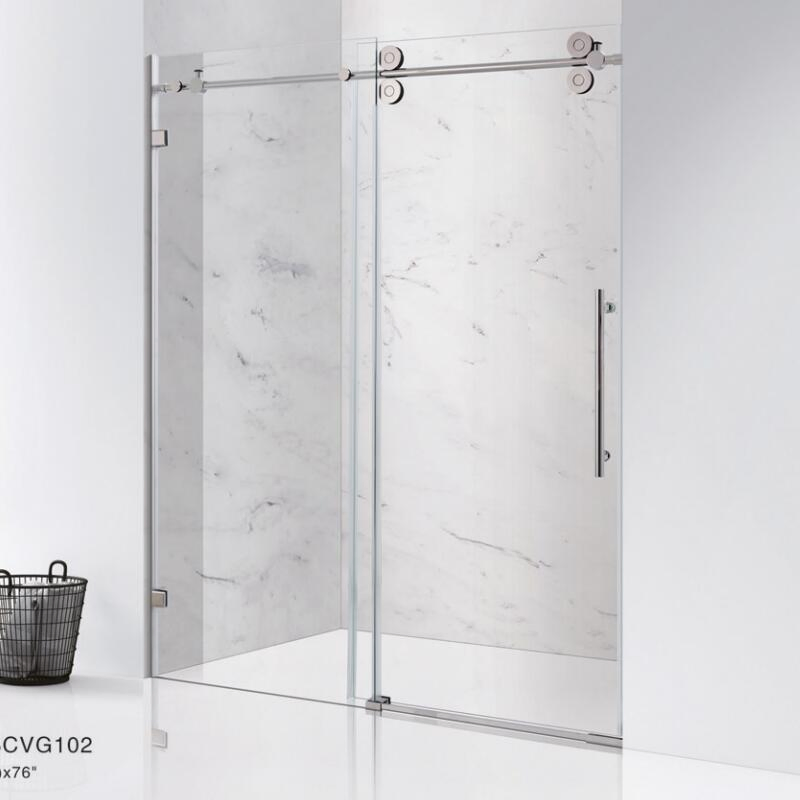 Shower Door Sliding Tempered Glass Shower Enclsoure Made in China Factory