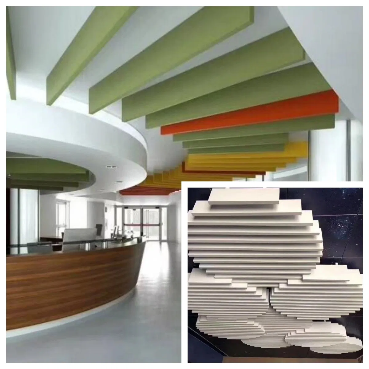 Factory Supply Material Insulation Acoustic Baffle Board