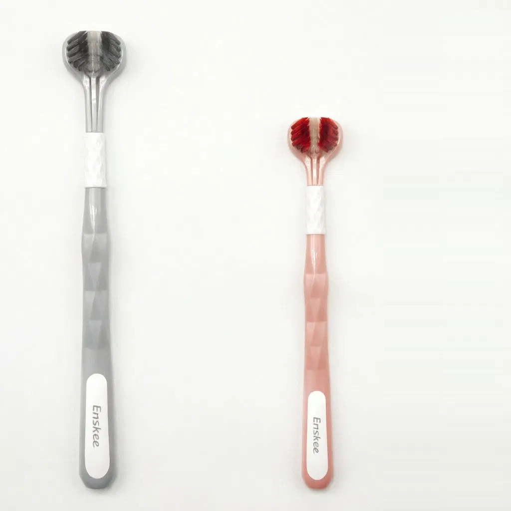 0.15mm Color PBT Soft Bristles Toothbrush 3D Three-Sided Brush