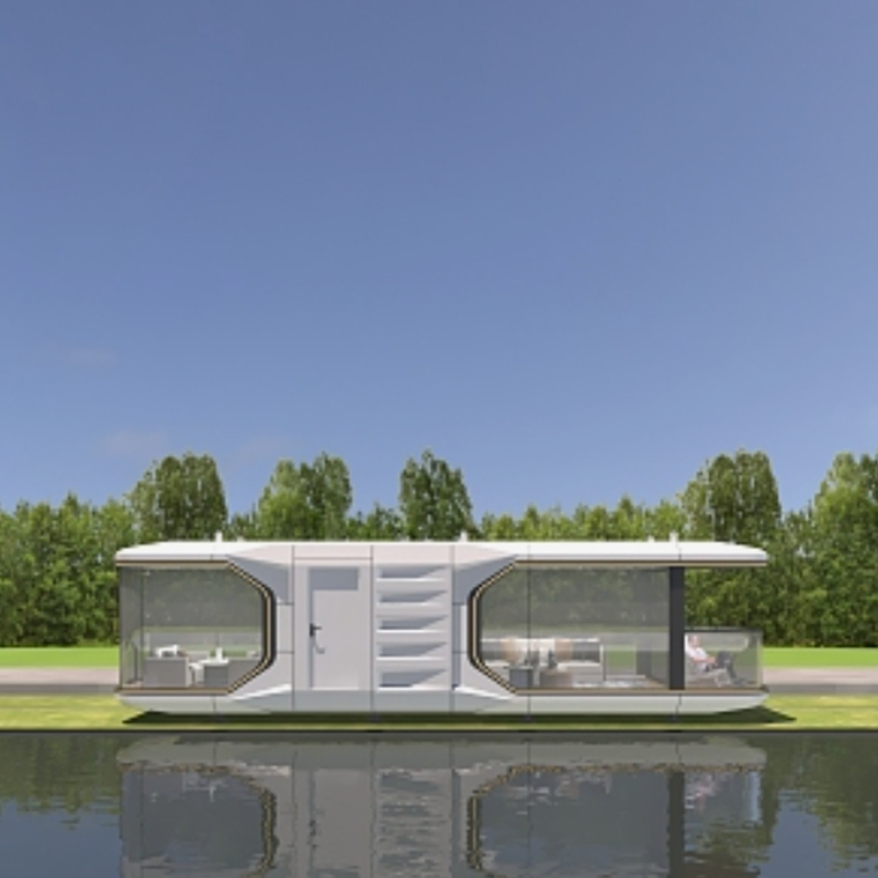 Innovative Capsule Unit Space Capsule House Prefabricated Room Modern Tiny Home Apple Cabin Commercial Space Capsule House Mobile Home Space Capsule House