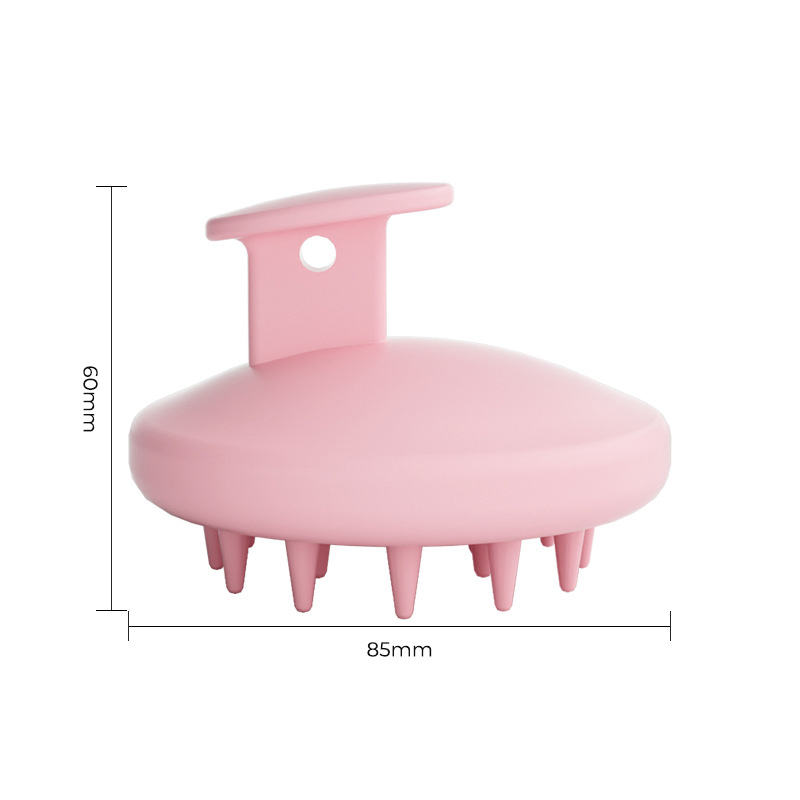 Scalp Massager, Hair Scrubber for Scalp, Scalp Scrubber with Soft Silicone Bristles, Hair Brush
