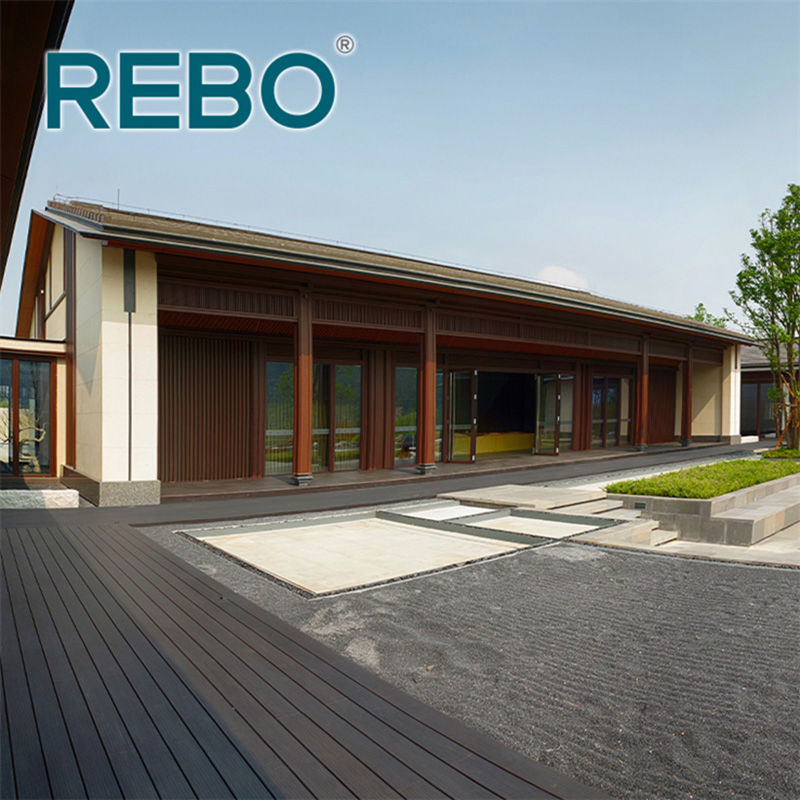 Waterproof Outdoor Application Solid Bamboo Terrace Flooring