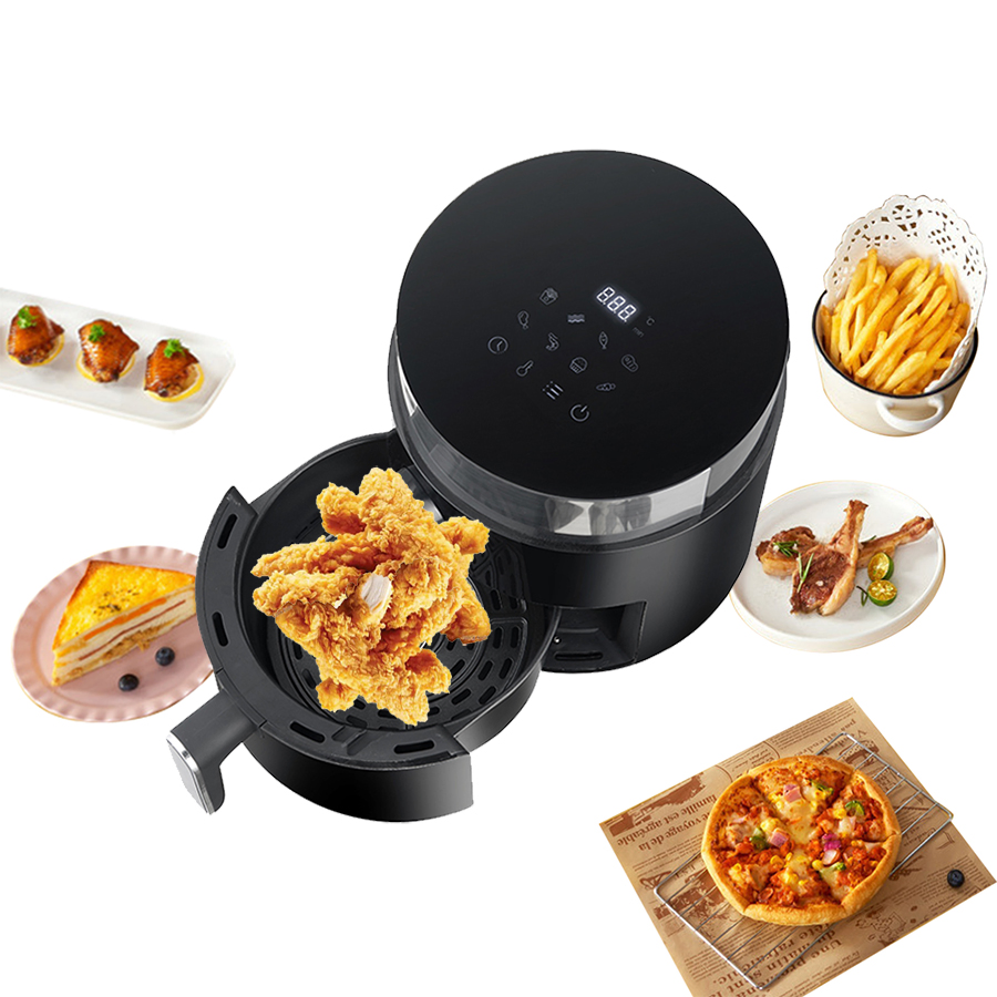 Frying Pans Electric No-Fryers Kitchen Appliances Healthy Cooking Fryers