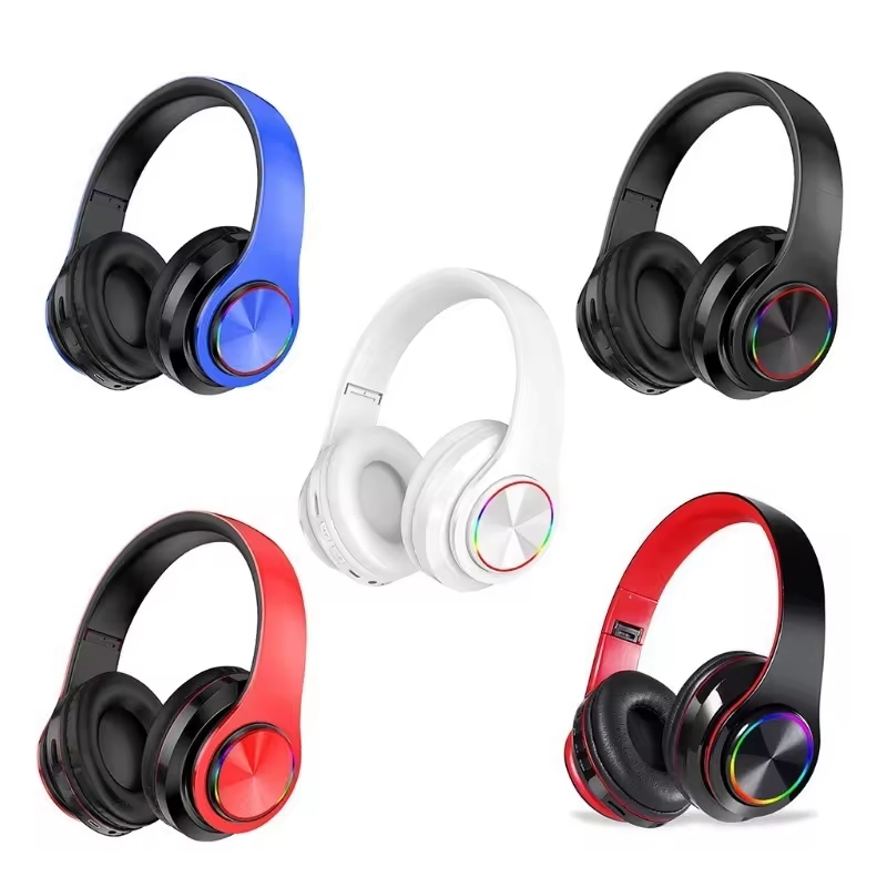 Беспроводные наушники Bluetooth с подсветкой