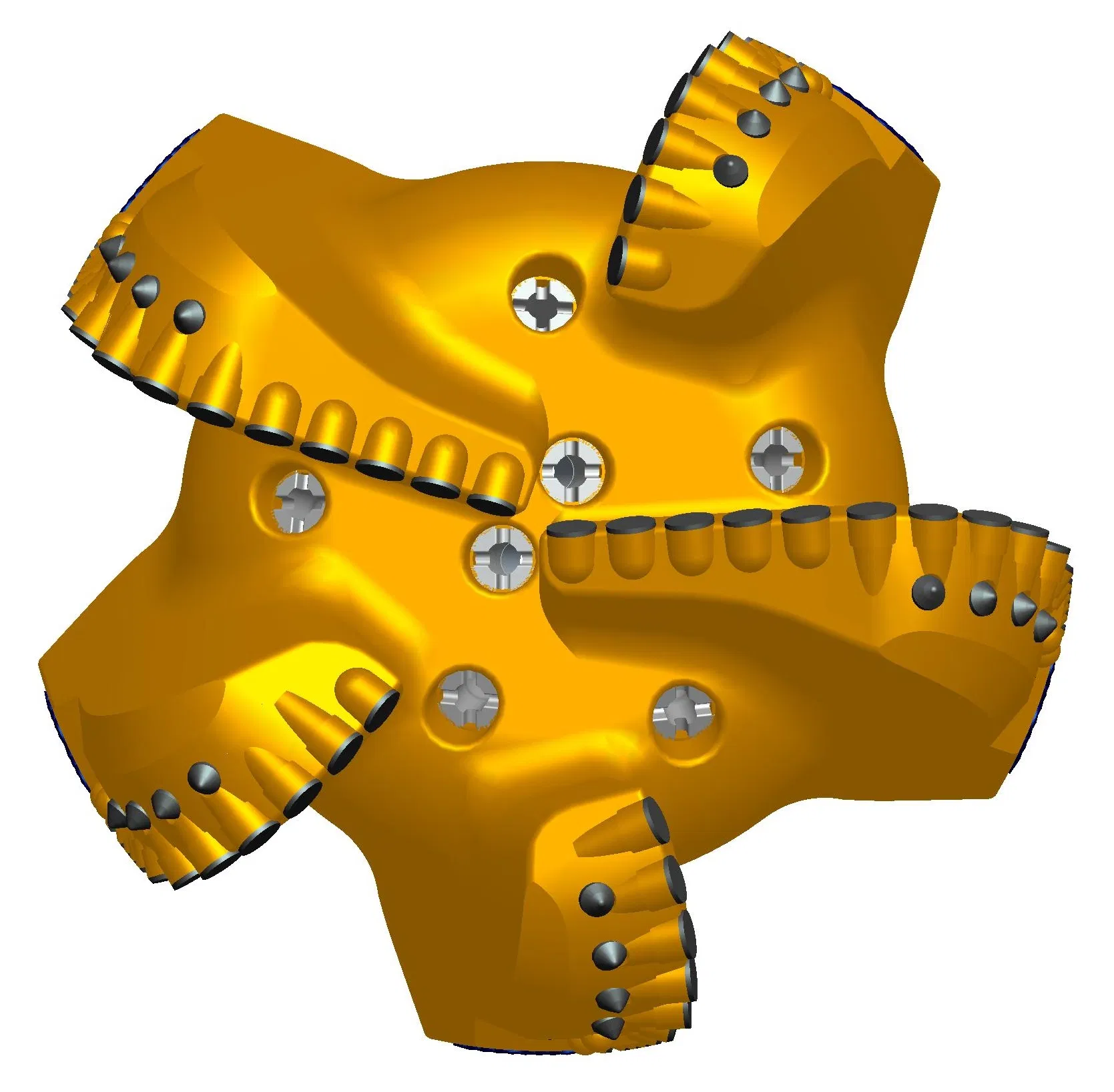 PDC долото коррозионностойкое для бурения в агрессивных средах