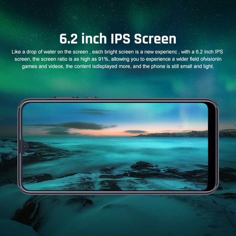 Hot Selling Phone 6.26 Inch Sc9863 Octa Core Android 3000mAh 13.0MP Mobile Cell Smart Phone Android Gaming Phone