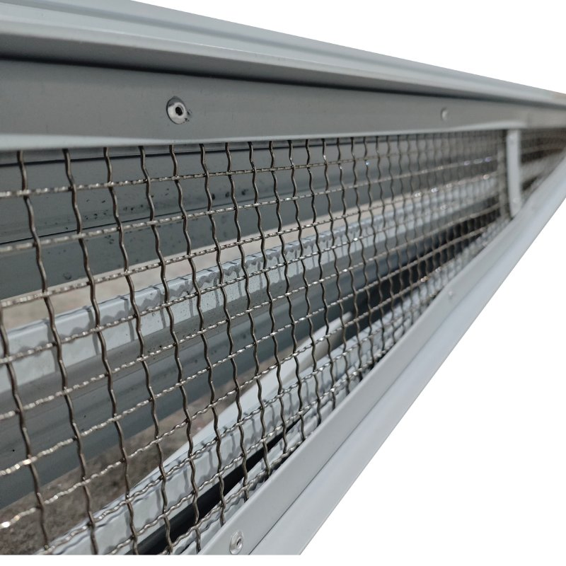 Rainproof Louver Superior Aluminum Weather-Resistant Louver for Efficient Ventilation and Rainproof Protection