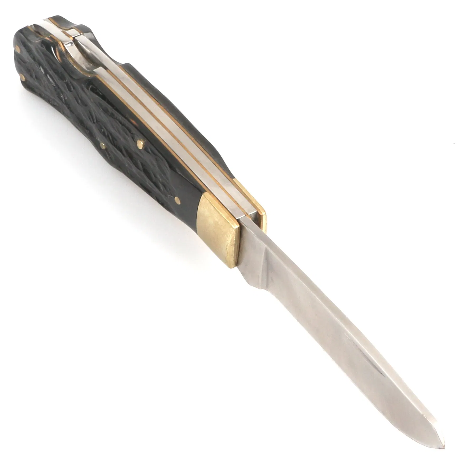 420/440c/9cr18MOV/D2 Steel Blade Folding Knife with Bone Handle (SE-FK117)