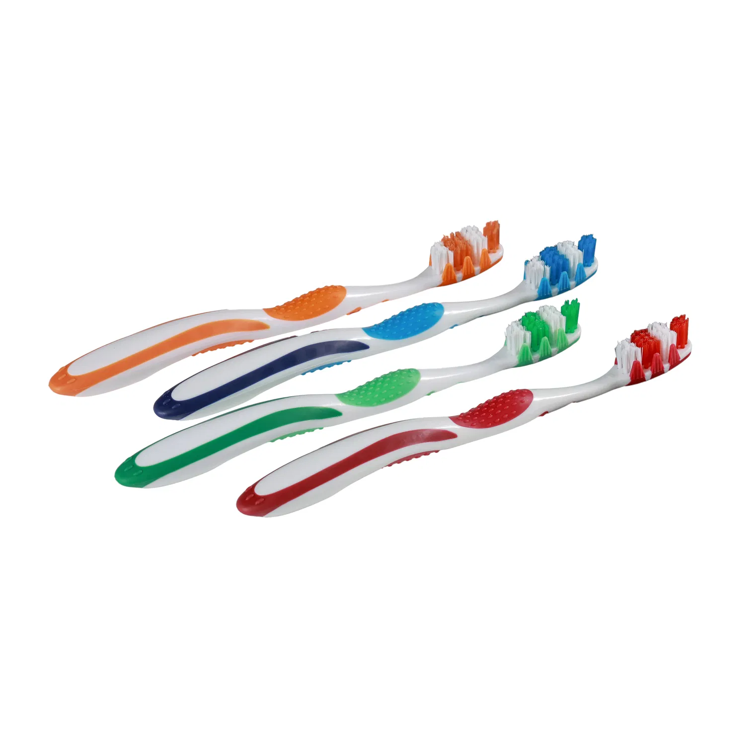 Soft Nylon Massage Gums Teeth Deep Cleaning Big Handle Adult Toothbrush