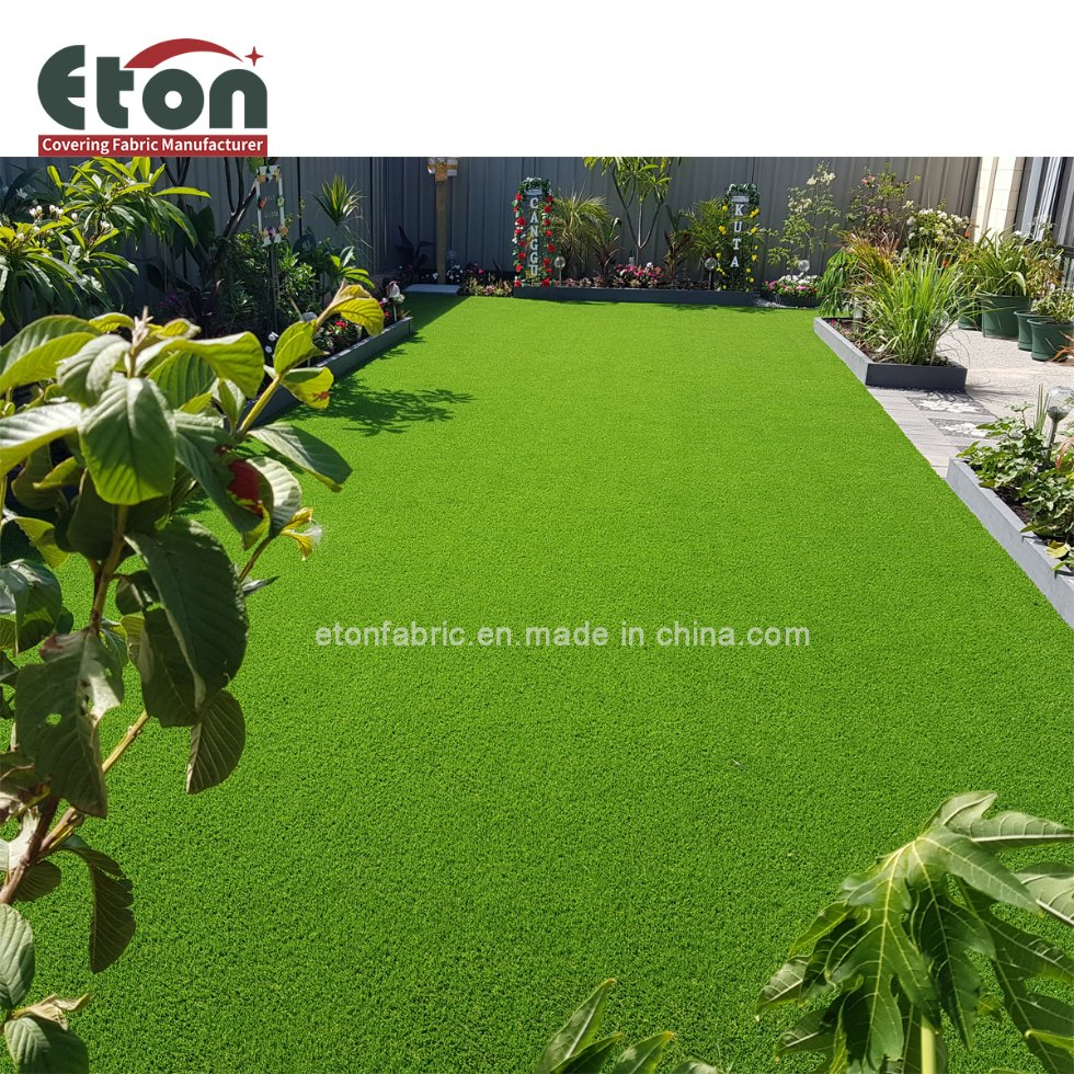 Plastic Fake Green Football/Carpet Decoration Landscape Synthetic Artificial Grass