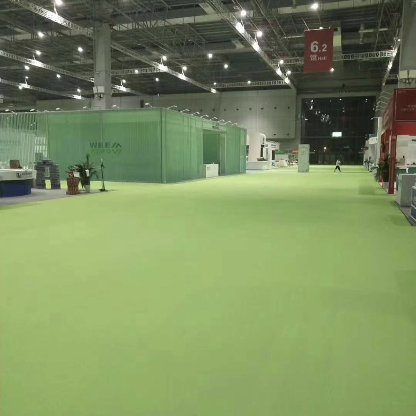 Luxury Removable Carpet PP/Pet Material PVC Backed Non Woven Geotextile Carpet