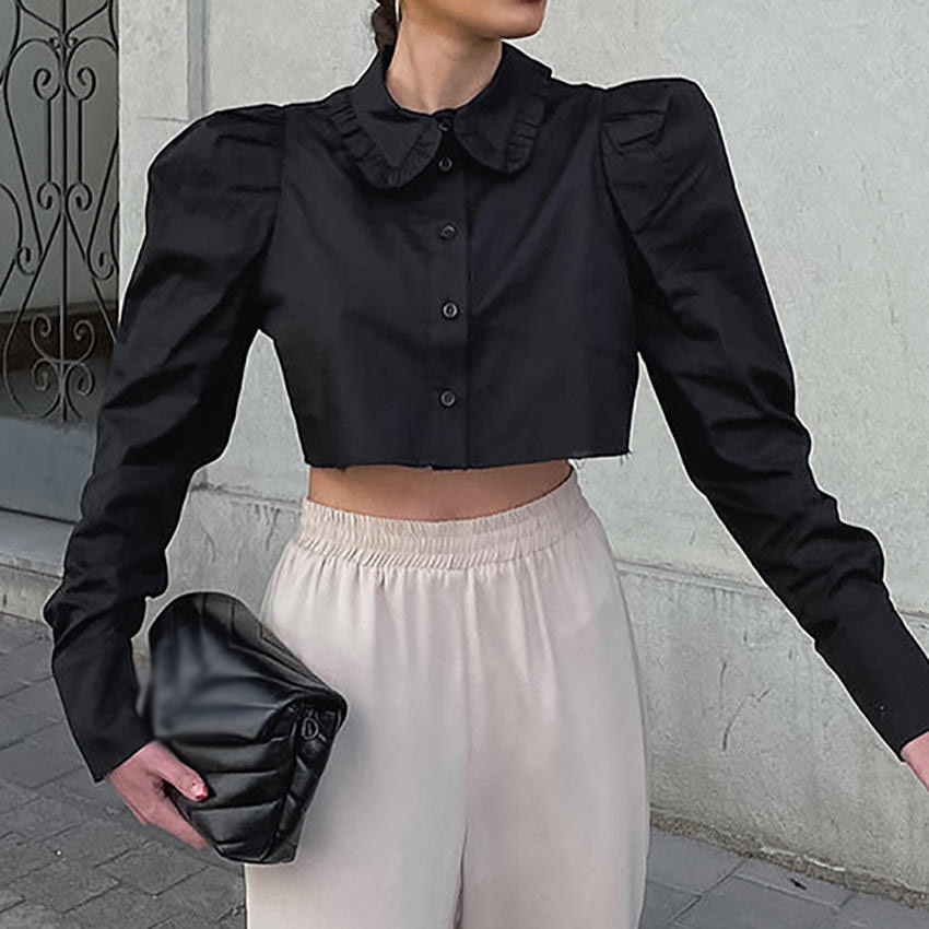 Комплект женский рубашка с принтом платье и блузка