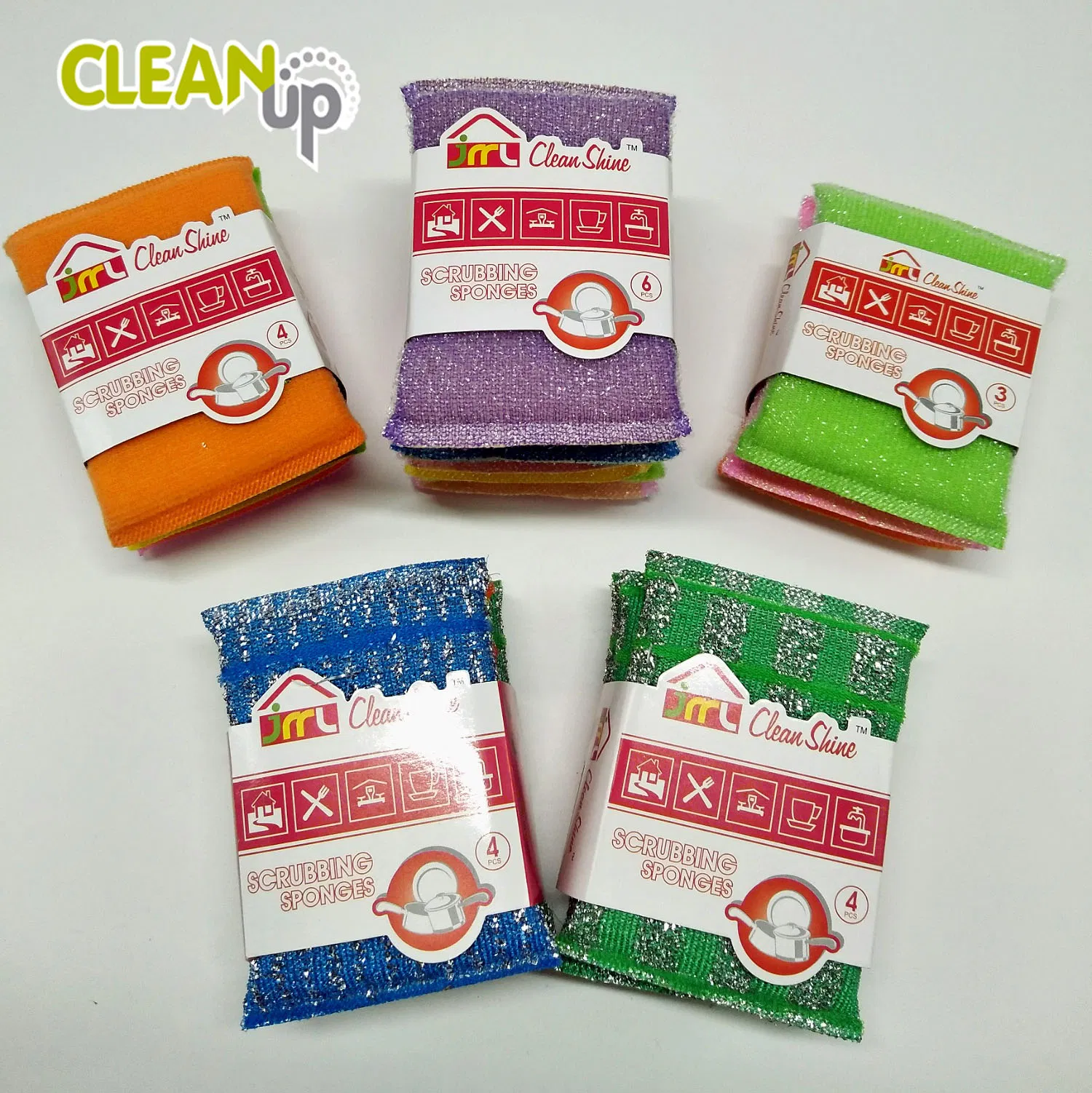 Kitchen Cleaning Sponge Foam Sponge Scourer Washing Dishes