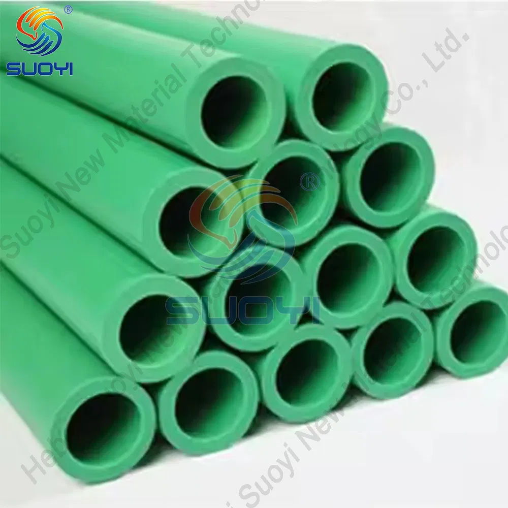 Suoyi Factory Origin Direct PPR Pipe Green Color PPR Water Pipe for Hot Water and Building Construction