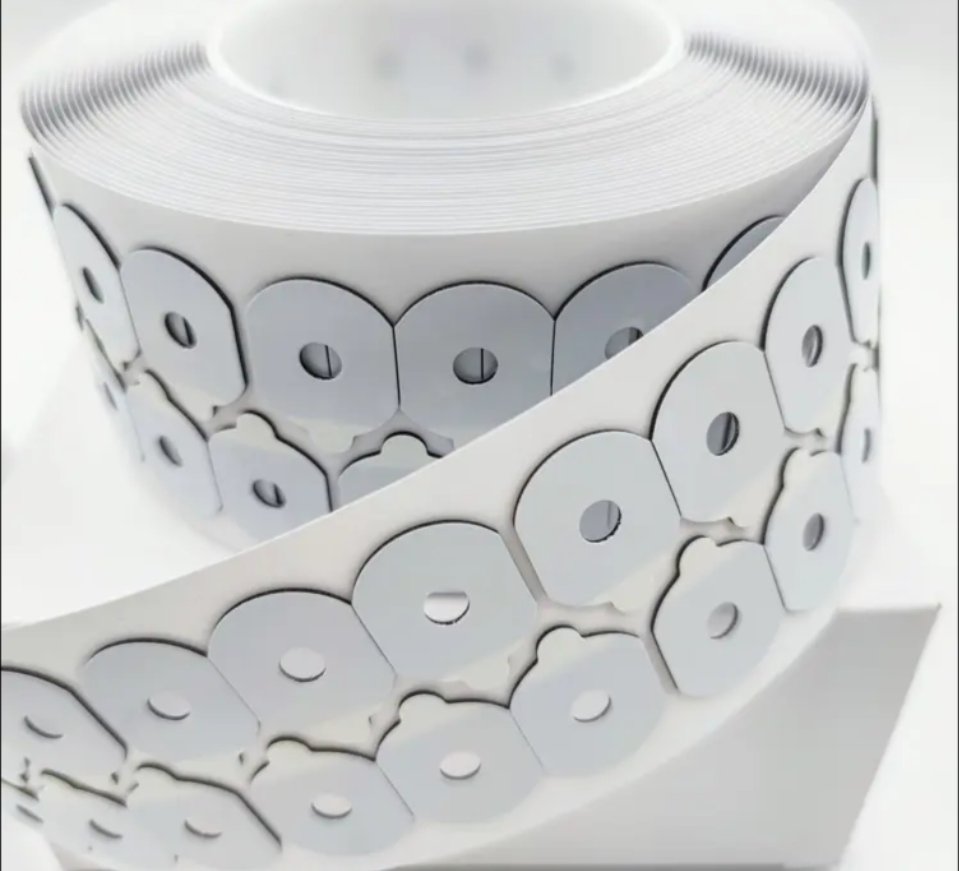 New Model White Thickened Anti Slip Optical Lens Blocking Pad20*27mm for Edge Grinding Machine Lens Polishing