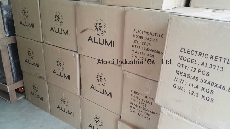 0.8L Black Plastic Electric Kettle Tray Set