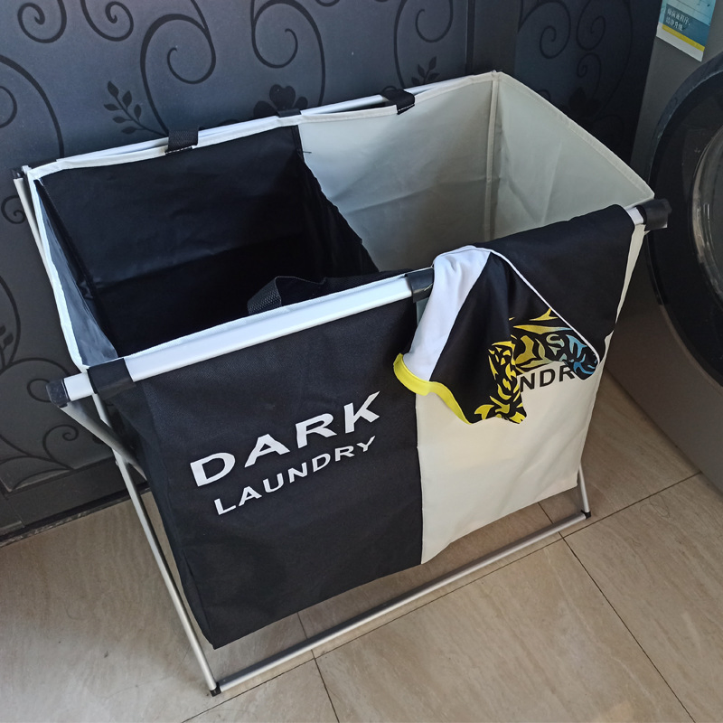 X-Shaped Foldable Waterproof Oxford Modern Clothes Sorting Laundry Basket