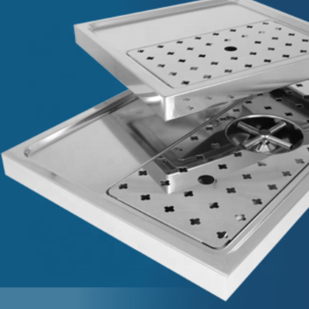 Квадратный поддон-каплесборник для пивного кулера